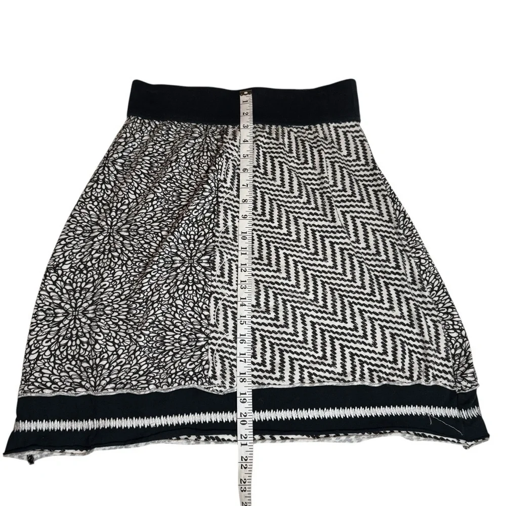 PrAna Skirt SZ S Black Casual Women’s Skirt Organic Cotton Spandex Granola Gorp